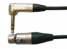 Schulz SLU 5 — 5 м микрофонный шнур от XLR-гнезда к угловому стереоджеку 6,3 мм